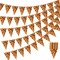 5 Pack Basketball Banner Decoration Party - Basketball Theme Triangle Flags Banner for Basketball Party Kids Birthday Party